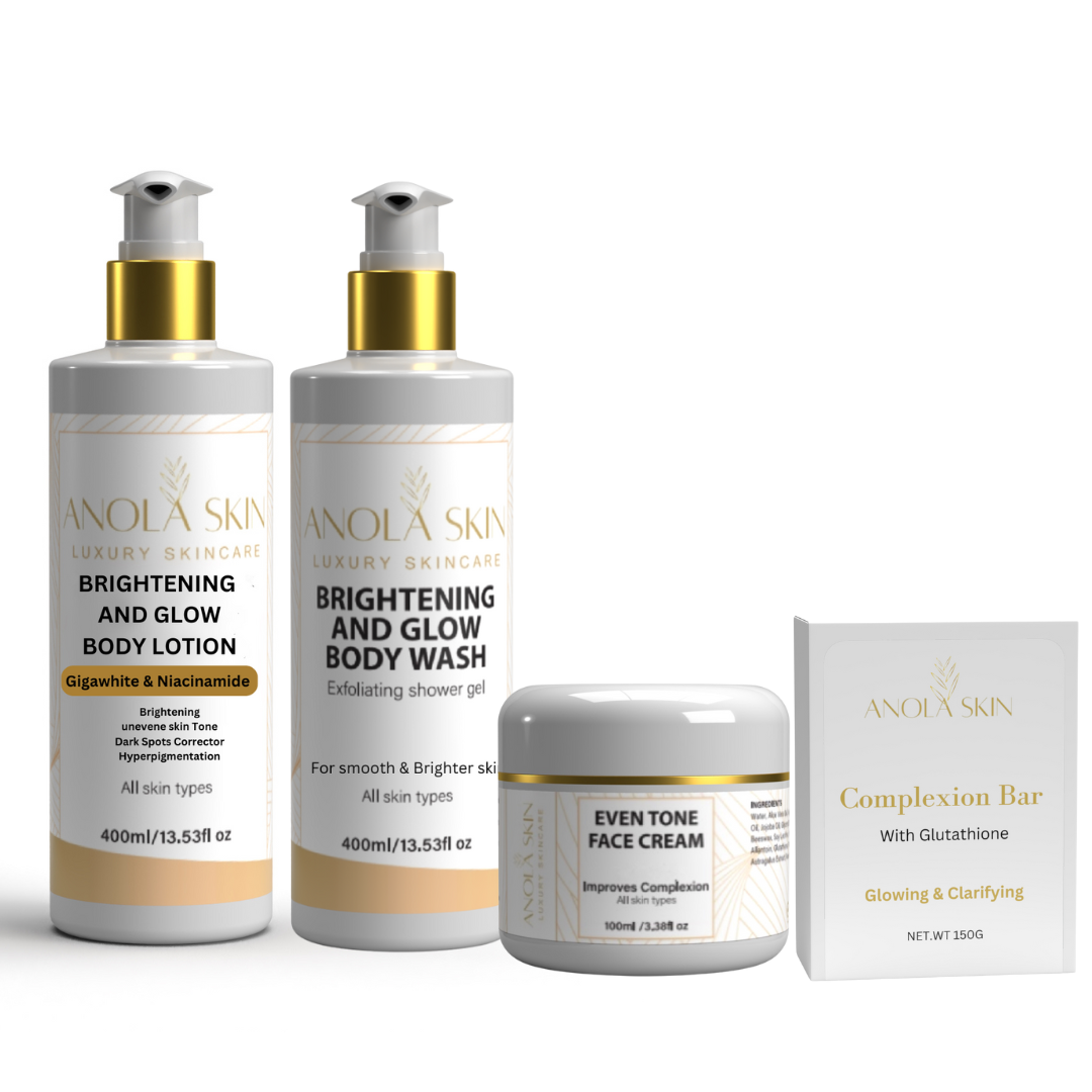 Even-Tone Full Body Set ( For Brown & Dark Skin Tone)